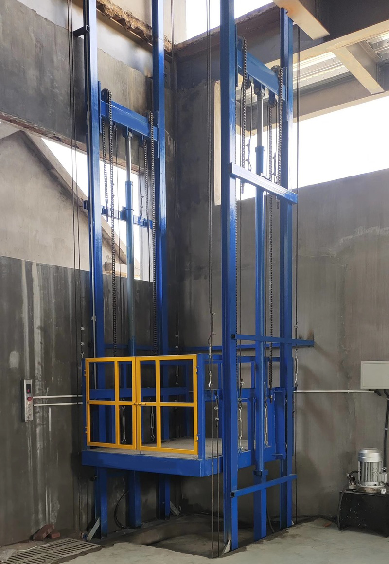 導軌式升（shēng）降貨梯